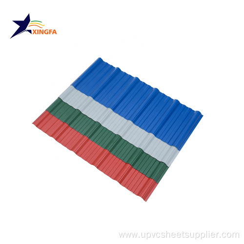 ASA UPVC Plastic Roofing Tile Rapid Installation